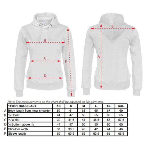 Fairtrade dame hoodie - Billede 20